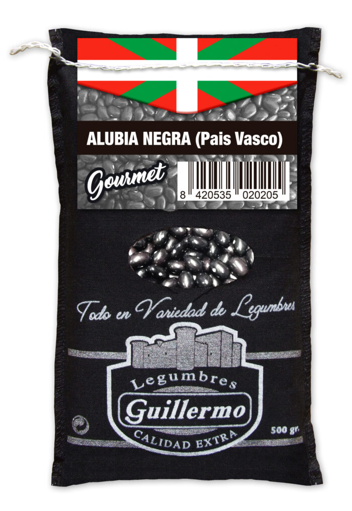 Alubia negra País Vasco de Legumbres Guillermo