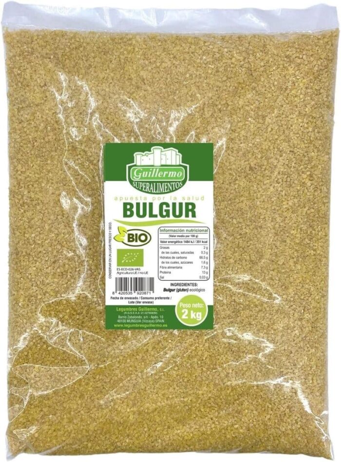 bulgur integral BIO de Legumbres Guillermo