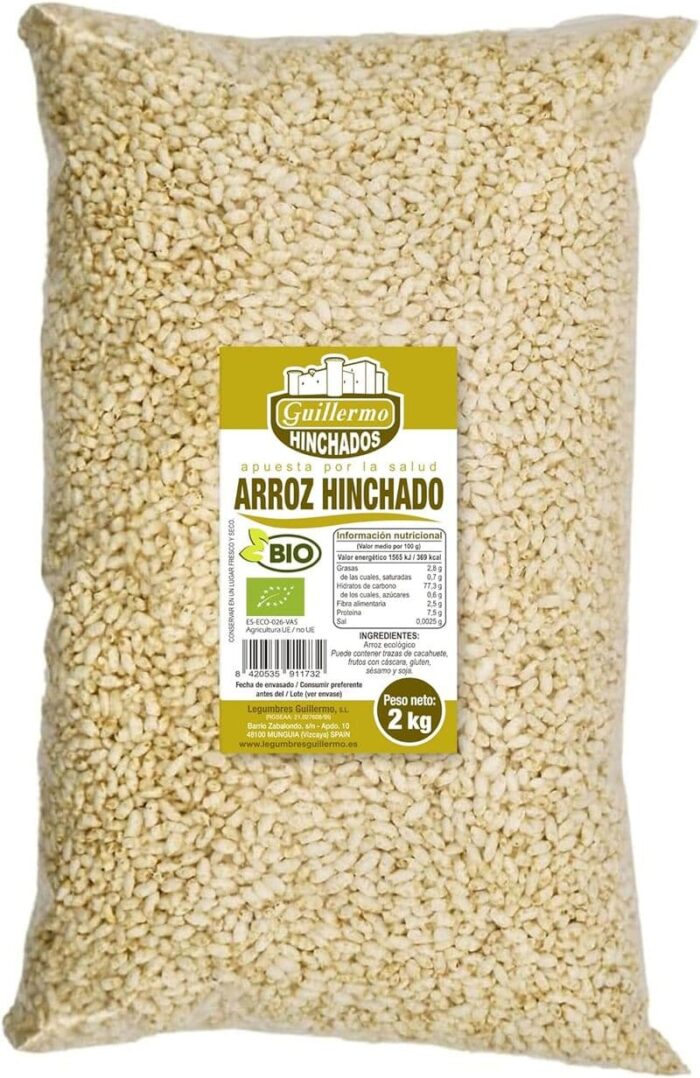 Arroz inflado BIO de Legumbres Guillermo