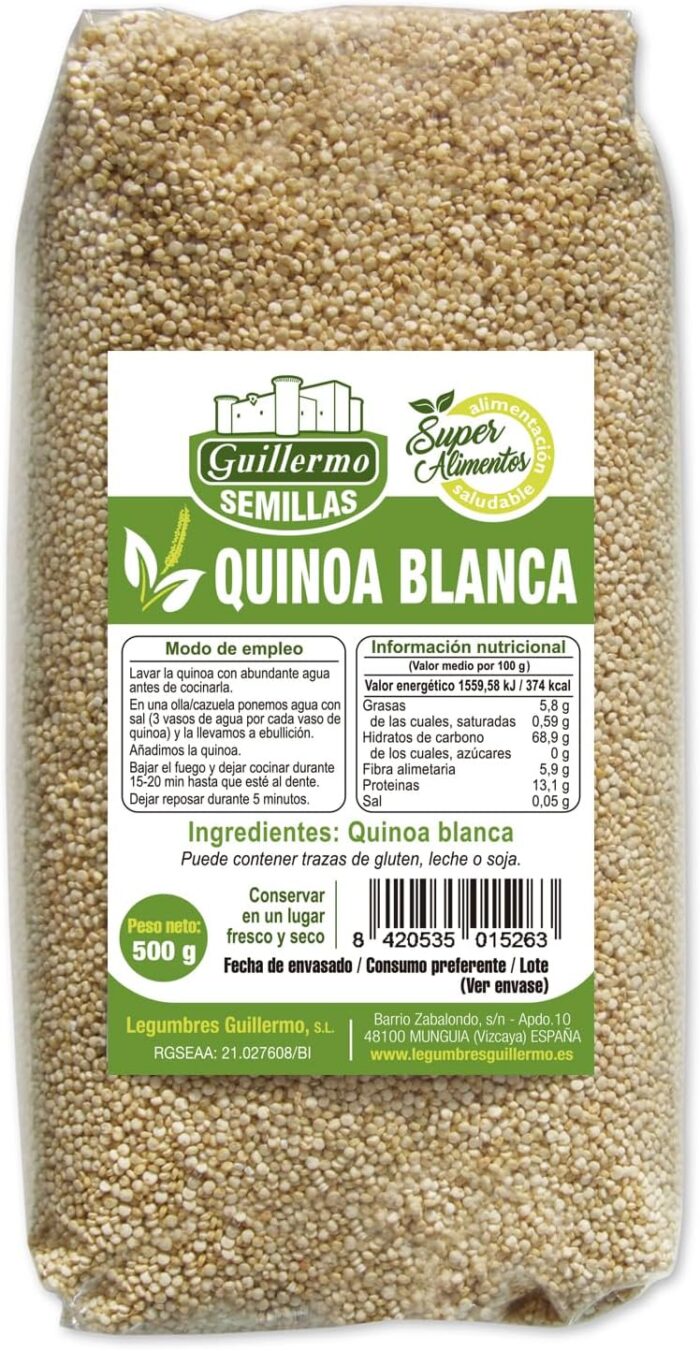 Quinoa blanca de Legumbres Guillermo