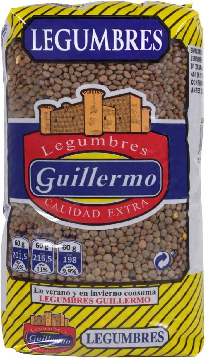 Lenteja pardina tradicional de Legumbres Guilllermo