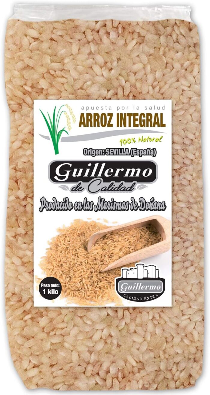 Arroz integral redondo Marismas de Doñana de Legumbres Guillermo
