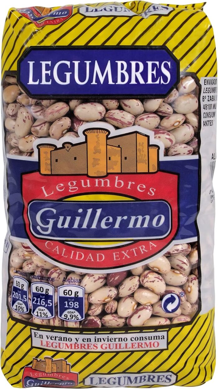Alubia pinta agarbanzada de Legumbres Guillermo