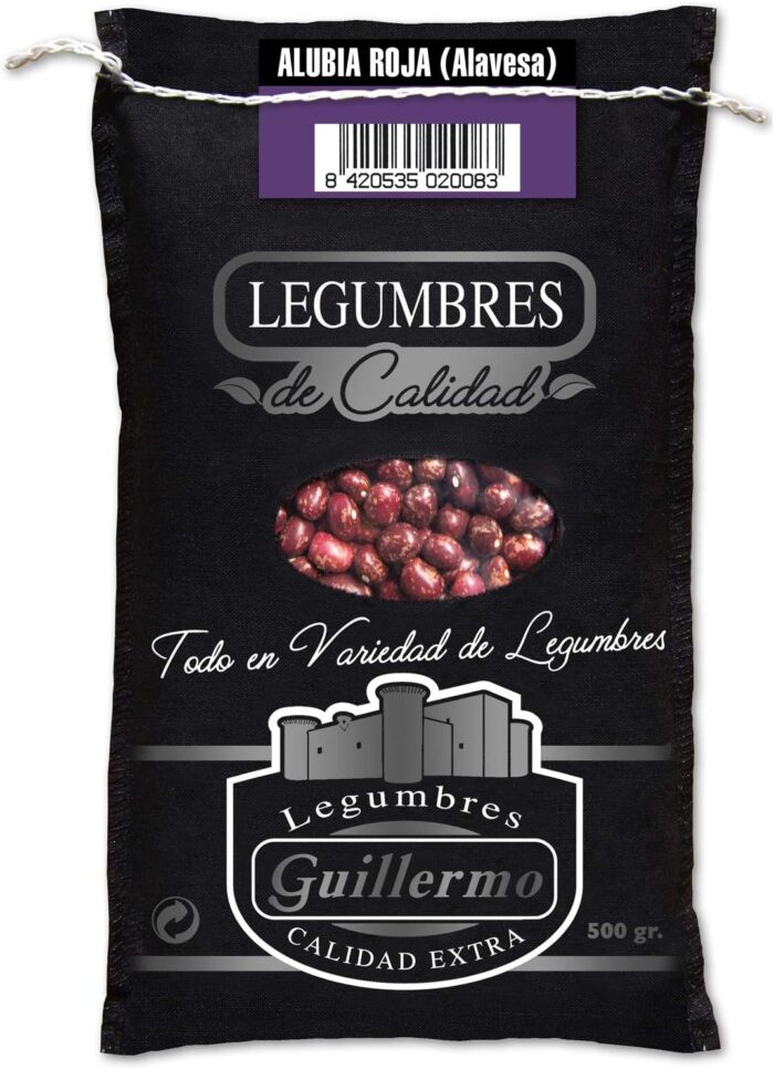 Alubia roja alavesa gourmet de Legumbres Guillermo
