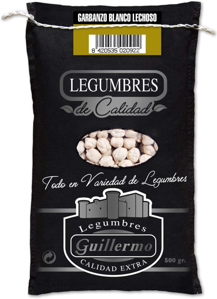 Garbanzo lechoso gourmet de Legumbres Guillermo