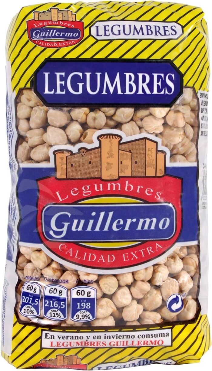 Garbanzo lechoso de Legumbres Guillermo