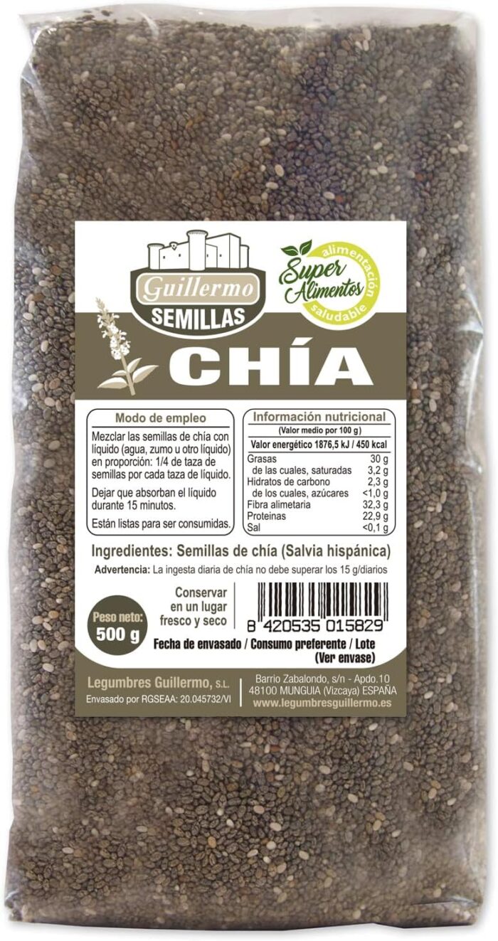 Semillas de chía de Legumbres Guillermo
