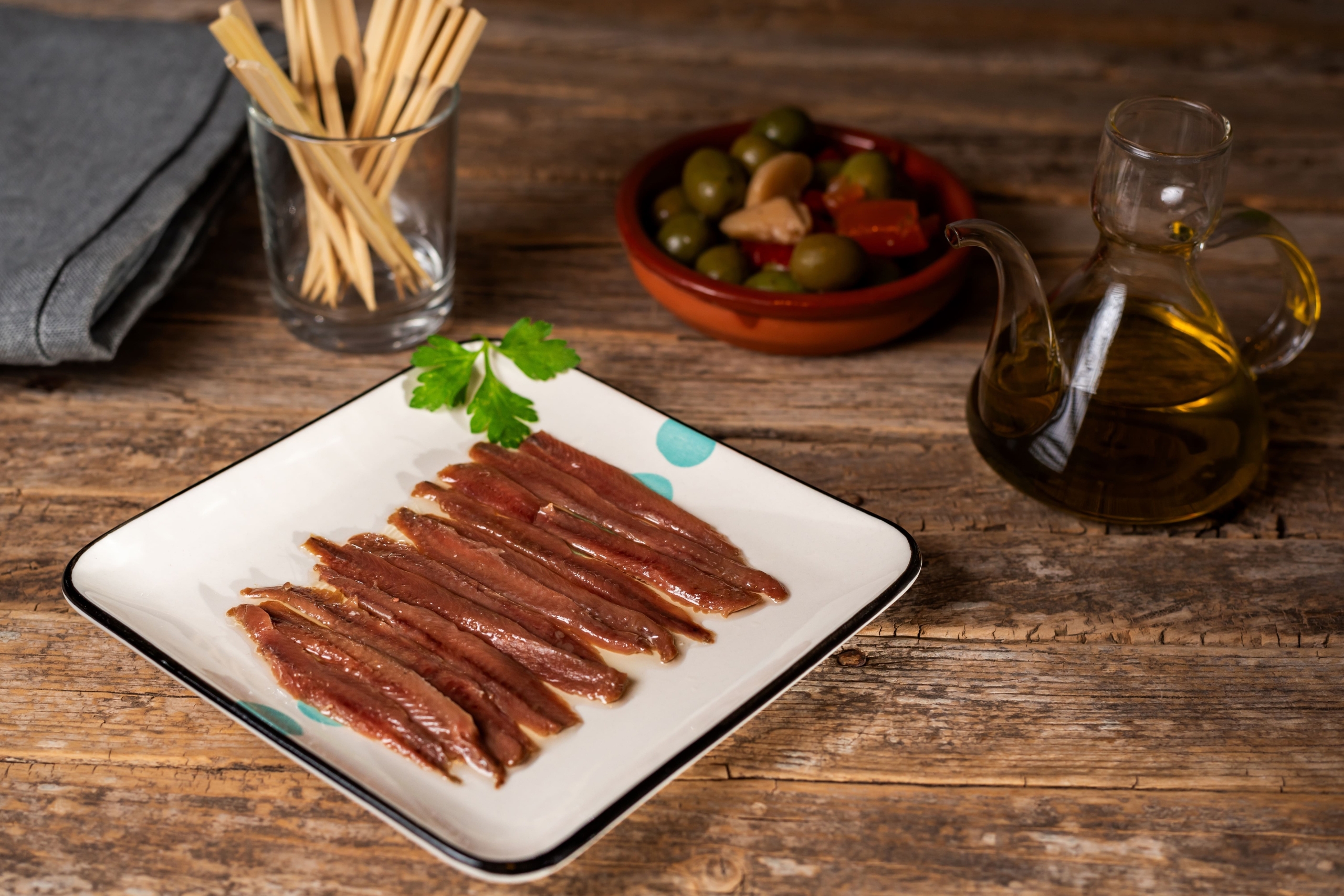 Anchoa del Cantábrico de Legumbres Guillermo